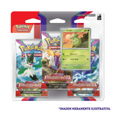 Blister Triplo - Escarlate e Violeta 2 Evoluções em Paldea Smoliv - Pokémon TCG - MoxLand